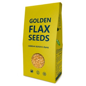 Семена белого льна «Golden Flax Seeds» (150 г)